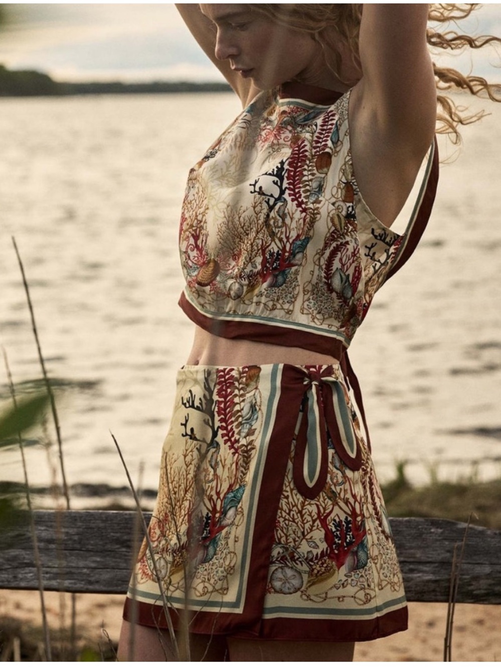 NWOT DÔEN Heirloom Lina Skirt